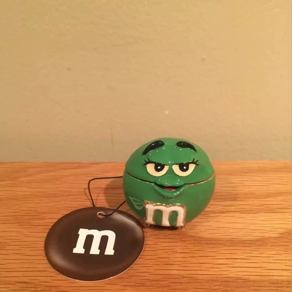 Monet M&M Character Enamel Keepsake Trinket Box - Picture 1 of 6